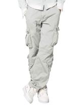 Calça Cargo Match Masculina Wild Corte Regular Cinza Claro Tamanho 40 Calça Cargo Match Masculina Wild Corte Regular Cinza Claro Tamanho 40