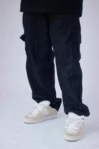 Calça Cargo Preta Unissex