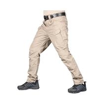 Calça Cargo Tática Masculina 6XL - À Prova D'Água com Vários Bolsos Elásticos