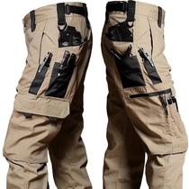 Calça Cargo Tática Masculina à Prova d'Água - Resistente, com Vários Bolsos Calça Cargo Tática Masculina à Prova d'Água - Resistente, com Vários Bolsos
