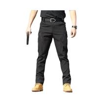 Calça Cargo Tática Masculina - Primavera/Outono - Elástica para Trekking, Caminhadas e Acampamento