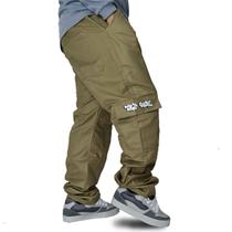 Calça Cargo Trip Side RipStop Tag Pixo Cáqui C024