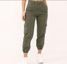 Calça Cargo Verde Calça Cargo Verde