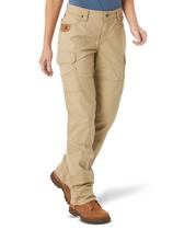 Calça cargo Wrangler Riggs Workwear feminina Ranger Golden Khaki