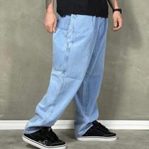 Calça Carpenter Magic Jump Azul Clara Original Larga Street - Calça Carpenter Magic Jump Azul Clara Original Larga Street -