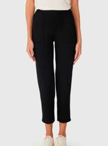 Calça Carrot Malwee 1000132873 Feminina Com Bolsos Moletom Viscose T. P/XGG