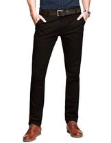 Calça Casual Masculina Slim Tapered Flat Front Match (30, Marrom2) Calça Casual Masculina Slim Tapered Flat Front Match (30, Marrom2)