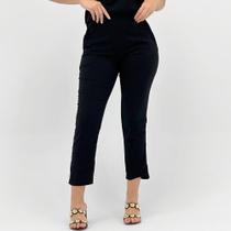 Calça Cativa Reta Tecido Feminina