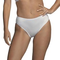 Calça Cavada Branca DeMillus 56096 Microfibra Calça Cavada Branca DeMillus 56096 Microfibra