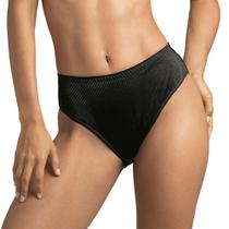 Calça Cavada Preto DeMillus 56096 Microfibra