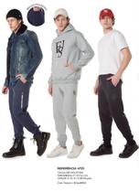 Calça CDKA Com Três Bolsos Estampada Moletom Felpado Cores Sortidas Masculino Adulto - Ref 4723