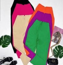 Calça cenoura