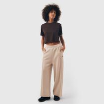 Calça champion active wmns tech wide leg pants c logo