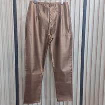 Calça charry metalizada cobre