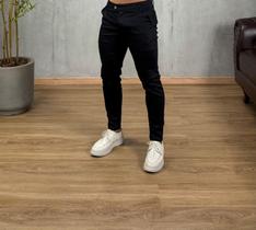 Calça chino alfaiataria true hero skinny sarja elastano