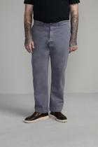 Calça Chino Comfort - Cinza Chumbo