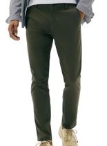 Calça Chino Hering KTNY Masculina Bolsos Sarja T. 40/50