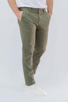 Calça Chino Masculina Casual De Veludo Cotelê Slim