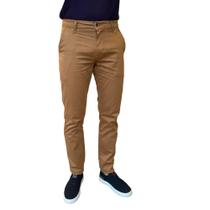 Calça Chino Slim Confort - Caramelo
