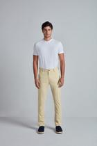 Calça Chino Slim Fit - Bege Areia Calça Chino Slim Fit - Bege Areia