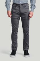Calça Chino Slim Fit - Cinza Grafite Calça Chino Slim Fit - Cinza Grafite