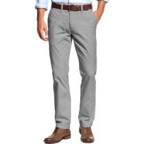 Calça Chino Tommy Hilfiger Classic Fit Stretch - Drizzle