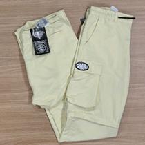 calça chronic bolso cargo bege claro g ref 170094 calça chronic bolso cargo bege claro g ref 170094