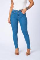 Calça cigarrete flor de lis