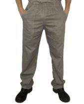 Calça cinza brim profissional sarja construção Civil indústria