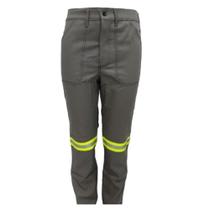 Calça Cinza Eletricista NR10 ATPV Risco 2 Com Refletivo CA 41147