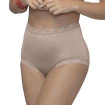 Calça Clássica DeMillus 57330 Com Renda Calça Clássica DeMillus 57330 Com Renda