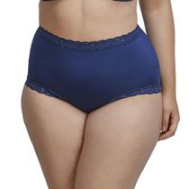 Calça Clássica DeMillus 57330 Com Renda Calça Clássica DeMillus 57330 Com Renda
