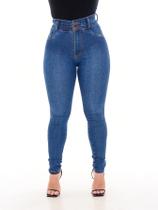 Calça clássica feminina jeans de 2 cos new vintage