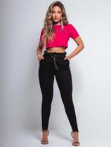 Calça clochard color pit bull 66672 Calça clochard color pit bull 66672