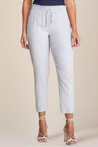 Calça Clochard de Linho da Marca Leblue - Estilo Casual Calça Clochard de Linho da Marca Leblue - Estilo Casual