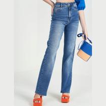 Calça Colcci Jeans Reta Juliette Stretch Índigo Calça Colcci Jeans Reta Juliette Stretch Índigo