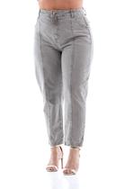 Calça Collor Feminina Arauto Barrel Premium Denim Calça Collor Feminina Arauto Barrel Premium Denim