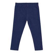 Calça Color Girl Legging Infantil Menina Escolar Basica Preta e Marinho -