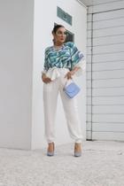 Calça Com Bolso Luxo Grife 34067 - Gg