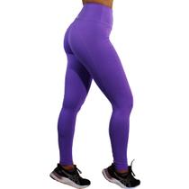 Calça com recorte levanta bumbum roxo Calça com recorte levanta bumbum roxo