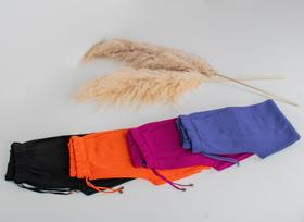 Calça comfy de tricô jogger preta