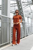 Calça Compact Marrom Calça Compact Marrom