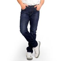 Calça Concept Slim Jeans Em Viés Costuras Reforçadas Ogochi