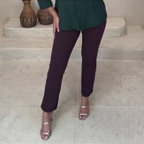Calça confortável social reta 4 bolso crepe de malha Calça confortável social reta 4 bolso crepe de malha