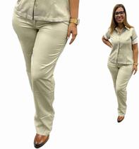 Calça Copeira com Elastano Uniforme Resistente a Cloro Operacional Faxineira Servente Limpeza Capa Calça Copeira com Elastano Uniforme Resistente a Cloro Operacional Faxineira Servente Limpeza Capa