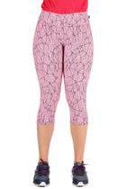 Calça Corsário Wolfox Estampado Degrade Cintura Alta Tecido Jacquard Pronta Entrega