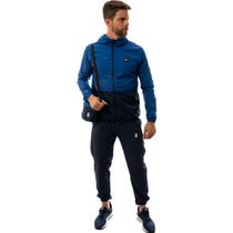 Calça Corta Vento Tactel Masculina Adulto Jogger com Punho e Cordão de Regulagem Resistente a Água