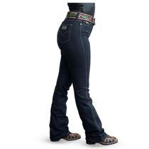 Calça Country Feminina Flare Jeans Texana Cowboy Rodeio Pura Raça