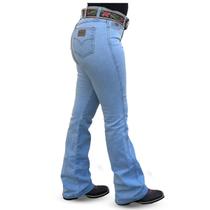 Calça Country Feminina Flare Jeans Texana Cowboy Rodeio Pura Raça