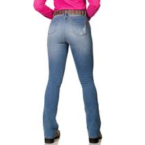 Calca Country Feminina Flare Rasgadinha Liocel Bill Way